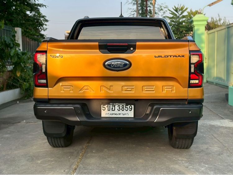 Ford Ranger 2022 Pickup ดีเซล ไม่ติดแก๊ส เกียร์อัตโนมัติ ส้ม รูปที่ 4
