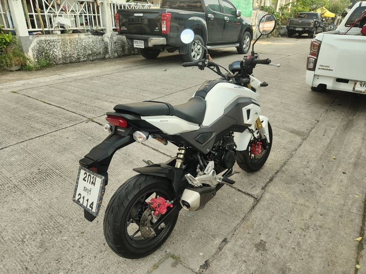 🛵ยังไงก็ขาย MSX125 ปี 59 เครื่องดี สีสวย สตาร์ทมือ รถบ้านพร้อมใช้งาน เปลี่ยนน้ำมันเครื่องฟรี ส่งฟรี30กิโล รูปที่ 7