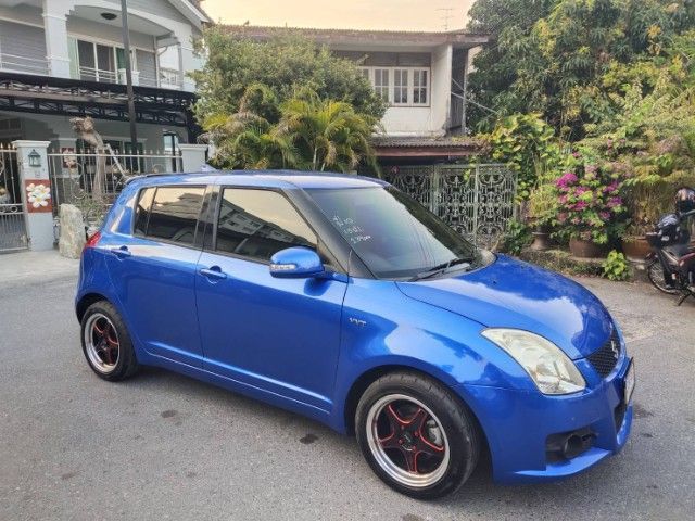 Suzuki Swift 2010 1.5 GL Sedan เบนซิน ไม่ติดแก๊ส เกียร์อัตโนมัติ น้ำเงิน รูปที่ 2