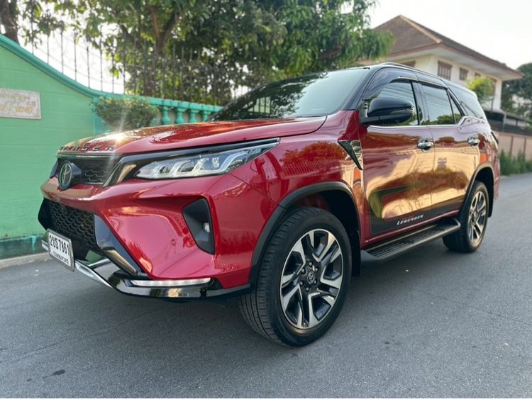Toyota Fortuner 2021 2.8 V Utility-car ดีเซล ไม่ติดแก๊ส เกียร์อัตโนมัติ แดง รูปที่ 2