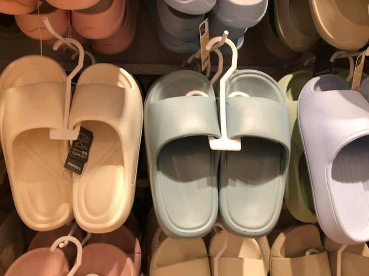 Moshi Moshi แตะทรงฮิต สีเทา size 37-38 💕❤️ รูปที่ 10