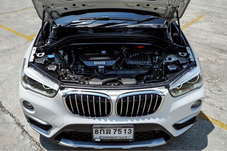 BMW X1 2019 2.0 sDrive18d xLine Utility-car ดีเซล ไม่ติดแก๊ส เกียร์อัตโนมัติ ขาว รูปที่ 4