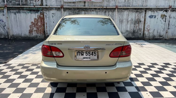 Toyota Altis 2005 1.6 E Sedan เบนซิน ไม่ติดแก๊ส เกียร์อัตโนมัติ น้ำตาล รูปที่ 4