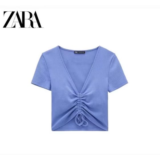 Crop Zara แท้  รูปที่ 4