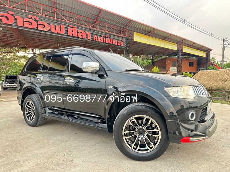 Mitsubishi Pajero Sport 2012 2.5 GT Van ดีเซล ไม่ติดแก๊ส เกียร์อัตโนมัติ ดำ รูปที่ 2