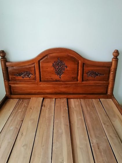 เตียงไม้สัก 5ฟุต