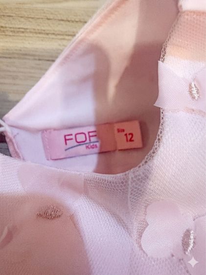 เดรสสีชมพูไซค์ 12  รูปที่ 2