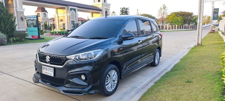 Suzuki Ertiga 2019 1.5 GX Van เบนซิน ไม่ติดแก๊ส เกียร์อัตโนมัติ ดำ รูปที่ 3