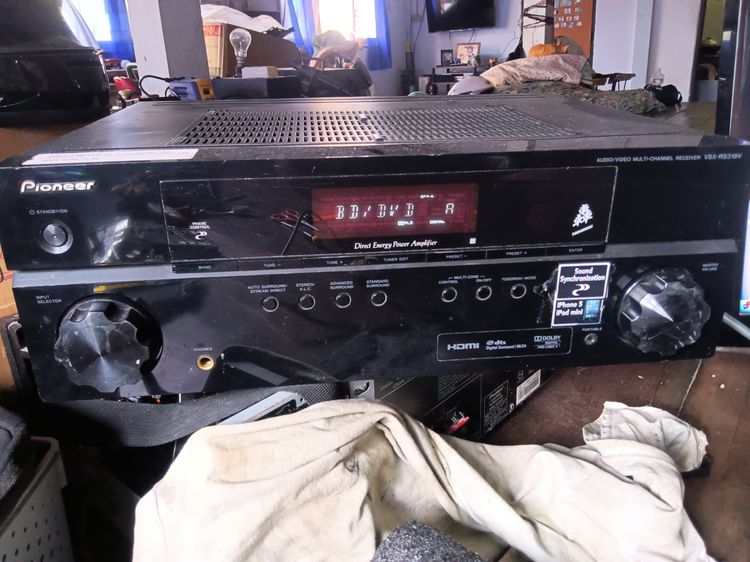AV รีซีฟเวอร์ pioneer vsx-rs319v ใช้งานปรกติทุกอย่างเเต่รีโมทหาย รูปที่ 4