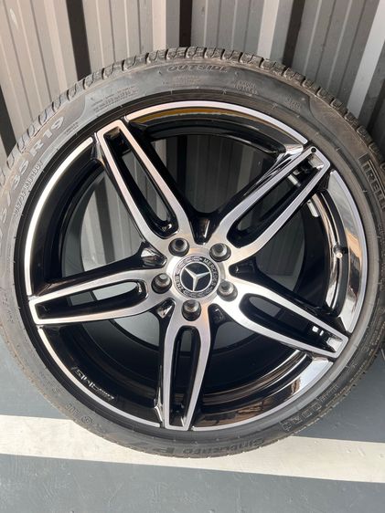 ล้อแม็กเดิมติดรถใหม่ Benz Cls300d AMG ขอบ 19 ครบชุด รูปที่ 4