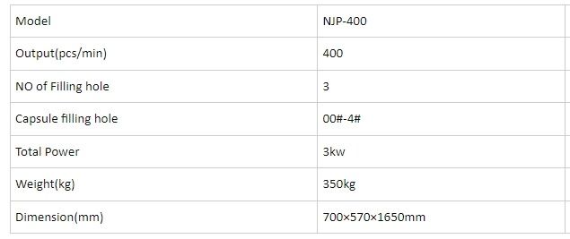 Automatic Capsule Filling Machine NJP-400c รูปที่ 6
