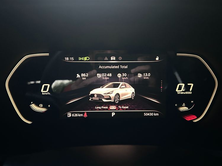 MG MG5 2022 1.5 X Sedan เบนซิน เกียร์อัตโนมัติ เทา รูปที่ 2