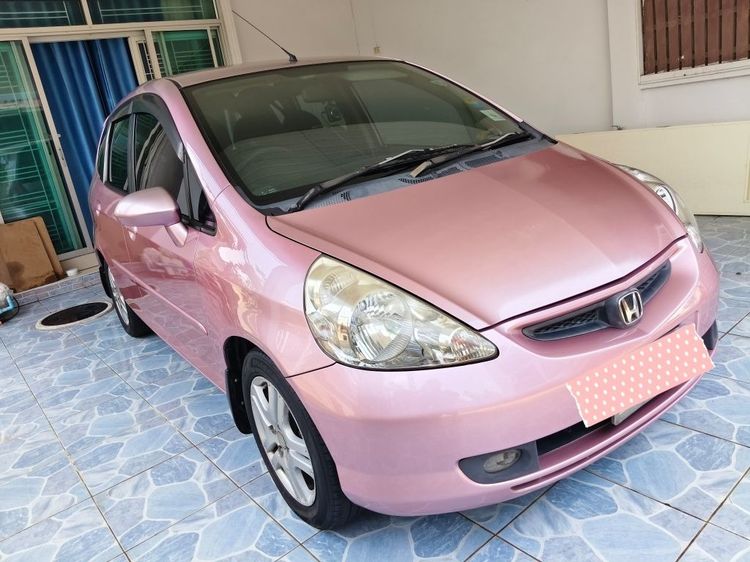 Honda Jazz 2005 1.5 E i-DSi Sedan เบนซิน ไม่ติดแก๊ส เกียร์อัตโนมัติ ชมพู รูปที่ 2