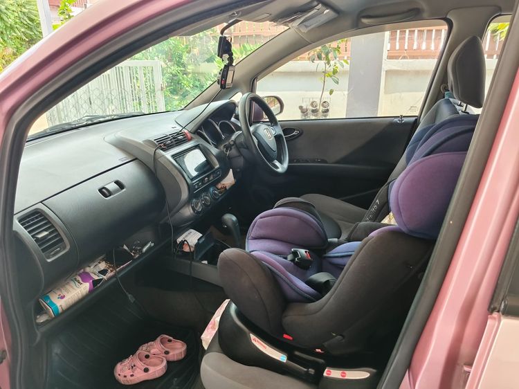Honda Jazz 2005 1.5 E i-DSi Sedan เบนซิน ไม่ติดแก๊ส เกียร์อัตโนมัติ ชมพู รูปที่ 4