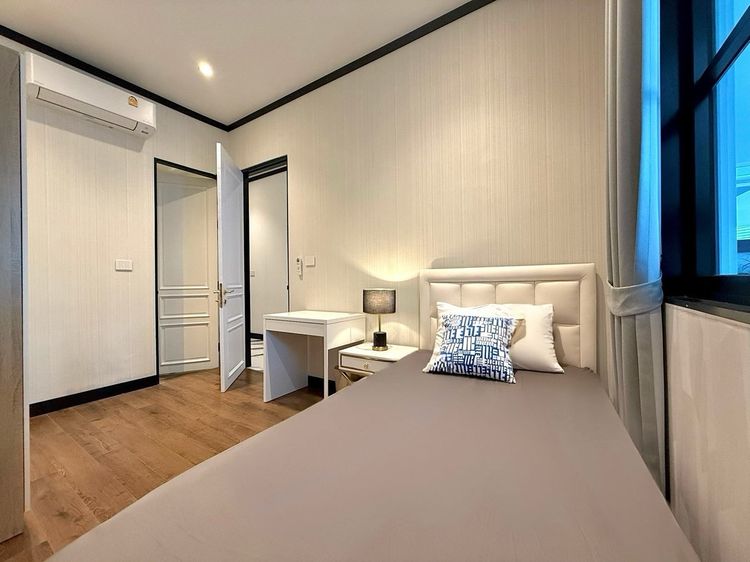 มีบางส่วน ให้เช่า ขายบ้านเดี่ยวสุดหรู 4 ชั้น Maison Blanche Sukhumvit 67 ทำเลใจกลางเมือง 7 นาทีถึง BTS พระโขนง รูปที่ 4