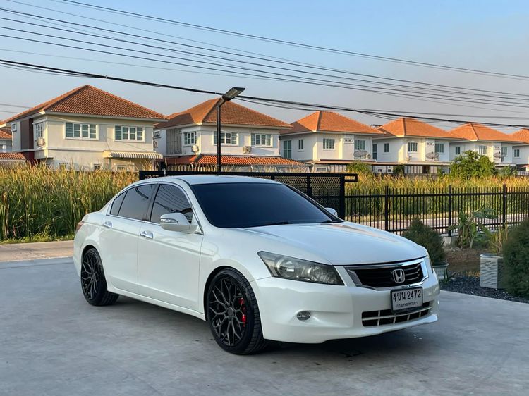 Honda Accord 2010 2.4 EL i-VTEC Sedan เบนซิน ไม่ติดแก๊ส เกียร์อัตโนมัติ ขาว รูปที่ 3