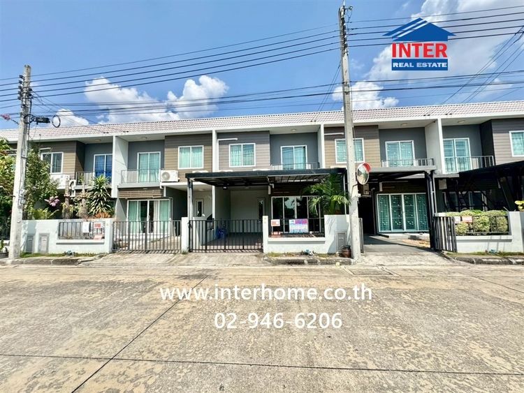 ทาวน์เฮ้าส์ 2 ชั้น 21.7 ตร.ว. หมู่บ้านอารียาเดอะ คัลเลอร์2 ซอยสุเหร่าคลองหนึ่ง15 ถนนรามอินทรา ถนนสุเหร่าคลองหนี่ง เขตคลองสามวา กรุงเทพมหานคร