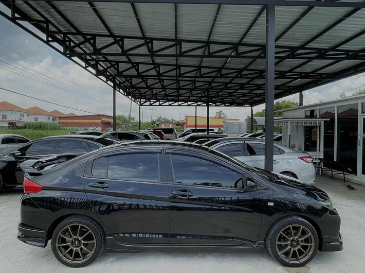 Honda City 2015 1.5 S CNG Sedan เบนซิน NGV เกียร์อัตโนมัติ ดำ รูปที่ 4