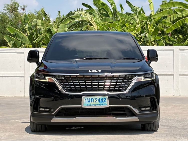 Kia Grand Carnival 2022 2.2 EX Utility-car ดีเซล ไม่ติดแก๊ส เกียร์อัตโนมัติ ดำ รูปที่ 2