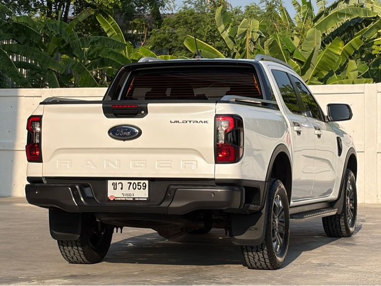 Ford Ranger 2022 2.0 Turbo Hi-Rider Wildtrak Pickup ดีเซล ไม่ติดแก๊ส เกียร์อัตโนมัติ ขาว รูปที่ 4