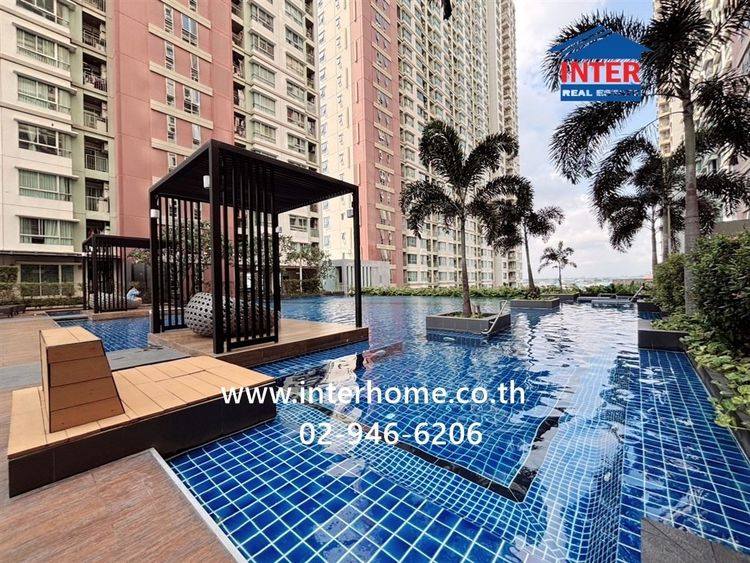 คอนโดมิเนียม 64.16 ตร.ม. ลุมพินีพาร์ค ริเวอร์ไซด์ พระราม3 ใกล้Terminal 21 พระราม3 ถนนพระราม3 เขตยานนาวา กรุงเทพมหานคร