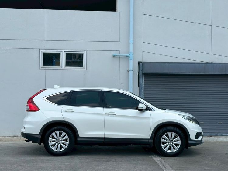 Honda CR-V 2015 2.0 S Utility-car เบนซิน ไม่ติดแก๊ส เกียร์อัตโนมัติ ขาว รูปที่ 3