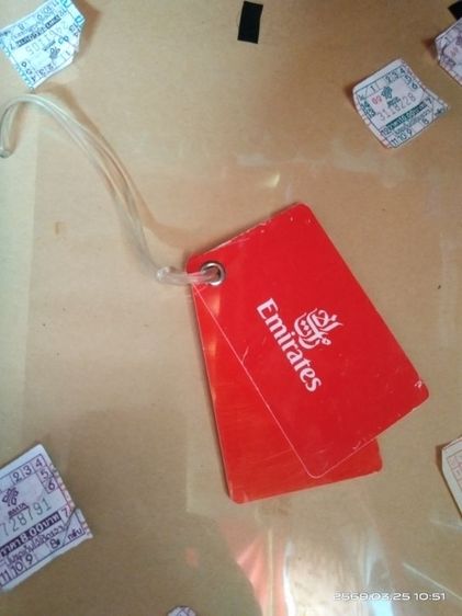 การ์ดสปอนเซอร์ ทีมสโมสรฟุตบอล Emirates Airlines 