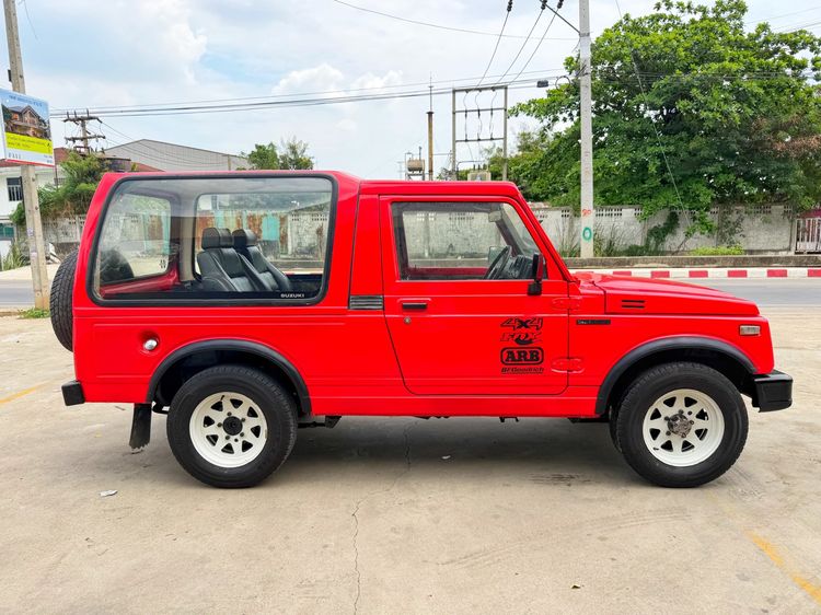 Suzuki Caribian 1990 1.3 4WD Utility-car เบนซิน ไม่ติดแก๊ส เกียร์ธรรมดา แดง รูปที่ 4
