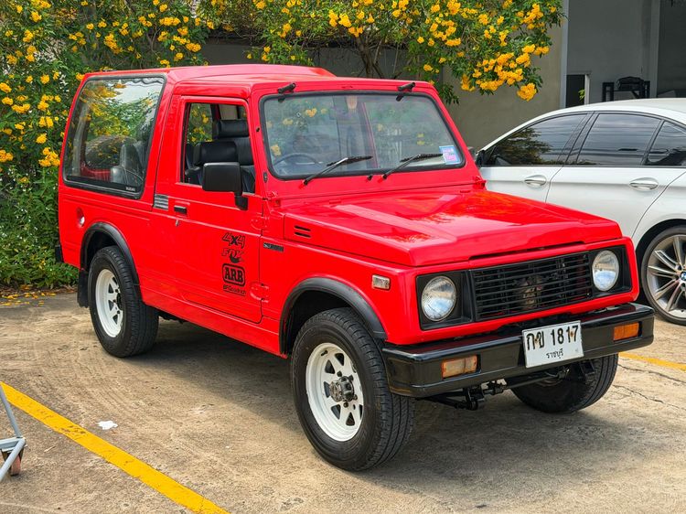Suzuki Caribian 1990 1.3 4WD Utility-car เบนซิน ไม่ติดแก๊ส เกียร์ธรรมดา แดง รูปที่ 3
