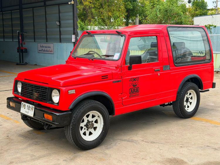 รถ Suzuki Caribian 1.3 4WD สี แดง