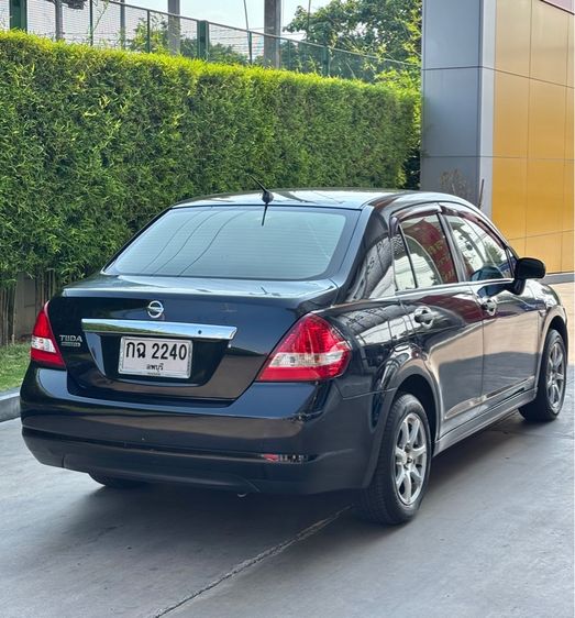 Nissan Tiida 2008 1.6 M Latio Sedan เบนซิน ไม่ติดแก๊ส เกียร์ธรรมดา ดำ รูปที่ 3