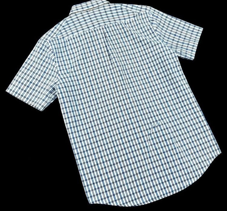 Tommy Hilfiger Custom Fit Plaid Gingham Check Petit Shirt Button-down Collar  รูปที่ 6