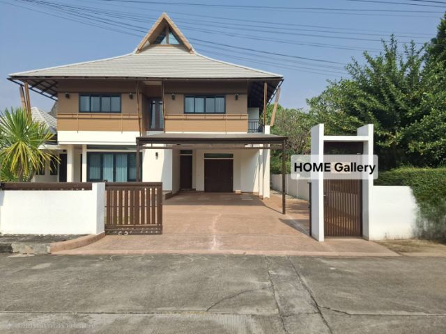 ขายบ้านสวยสไตล์ลานนาโมเดิร์นบรรยกาศเงียบสงบ