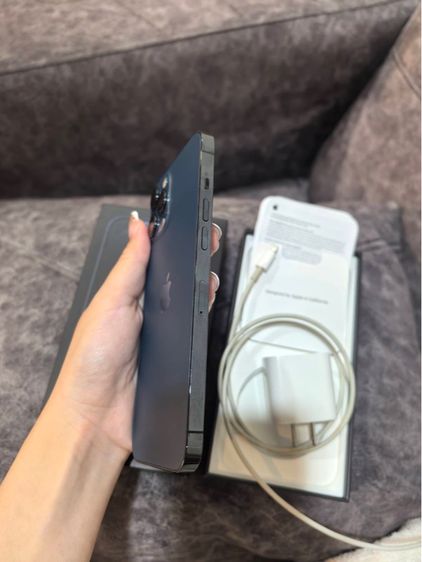 iPhone 12 Pro Max สีน้ำเงินแปซิฟิก (Pacific Blue)  รูปที่ 3