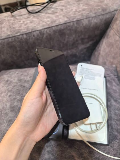 iPhone 12 Pro Max สีน้ำเงินแปซิฟิก (Pacific Blue)  รูปที่ 5