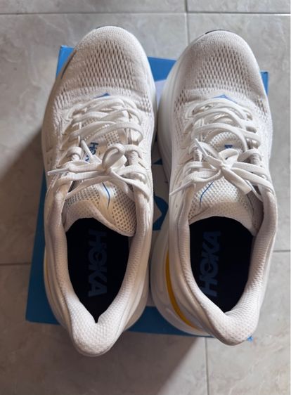 ไม่ระบุ ขาว รองเท้าวิ่ง อื่นๆ รองเท้า hoka bondi 9