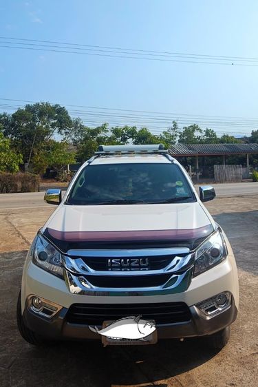 Isuzu MU-X 2014 3.0 Elegant Smart 2WD Utility-car ดีเซล ไม่ติดแก๊ส เกียร์อัตโนมัติ ขาว รูปที่ 2