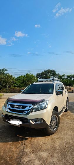 Isuzu MU-X 2014 3.0 Elegant Smart 2WD Utility-car ดีเซล ไม่ติดแก๊ส เกียร์อัตโนมัติ ขาว รูปที่ 4