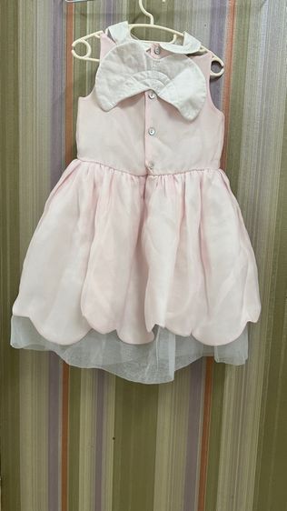 ชุดออกงานลูกสาว สวยหวาน สีชมพู ขาว  รูปที่ 3