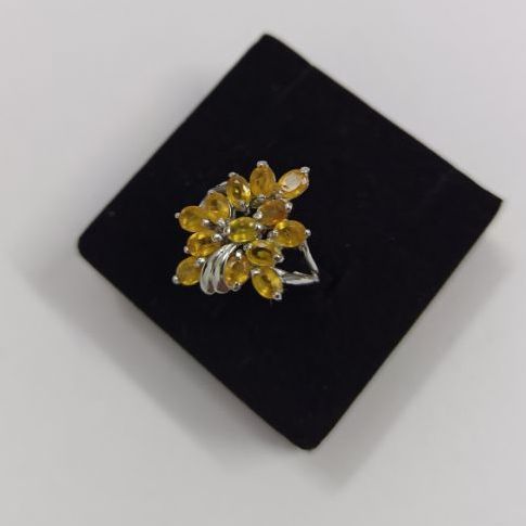 แหวนบุษราคัม บางกะจะ แท้  รูปที่ 2