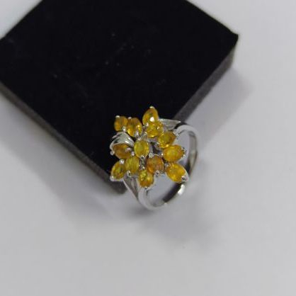 แหวนบุษราคัม บางกะจะ แท้  รูปที่ 8