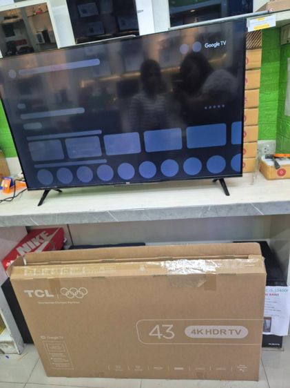 TCL 43P6K 43นิ้ว 4K HDR Google TV ครบกล่อง แกะดูยังไม่แกะใช้งาน รูปที่ 10
