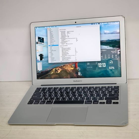 MacBook Air 13-inch 2017 i5 1.8GHz RAM 8GB SSD 128GB เครื่องบางเบา ใช้งานปกติ รูปที่ 3