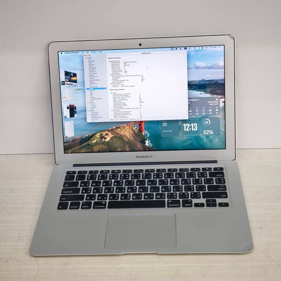 Apple อื่นๆ อื่นๆ อื่นๆ ไม่ใช่ MacBook Air 13-inch 2017 i5 1.8GHz RAM 8GB SSD 128GB เครื่องบางเบา ใช้งานปกติ