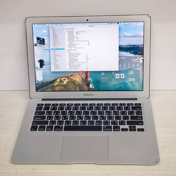 MacBook Air 13-inch 2017 i5 1.8GHz RAM 8GB SSD 128GB เครื่องบางเบา ใช้งานปกติ รูปที่ 2