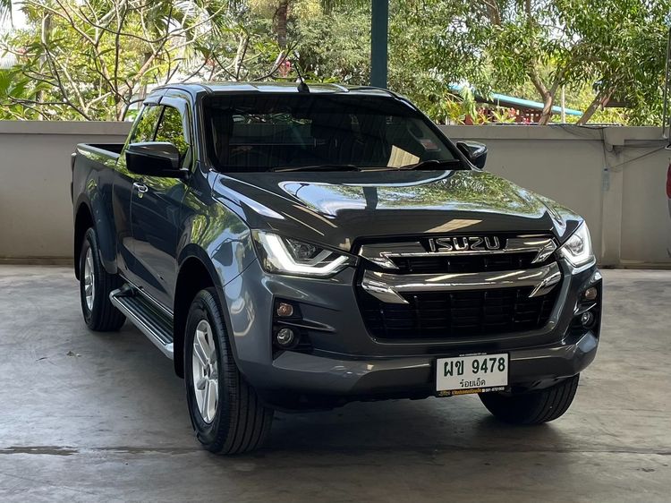 Isuzu D-MAX 2021 1.9 Hi-Lander L Pickup ดีเซล ไม่ติดแก๊ส เกียร์ธรรมดา เทา รูปที่ 3