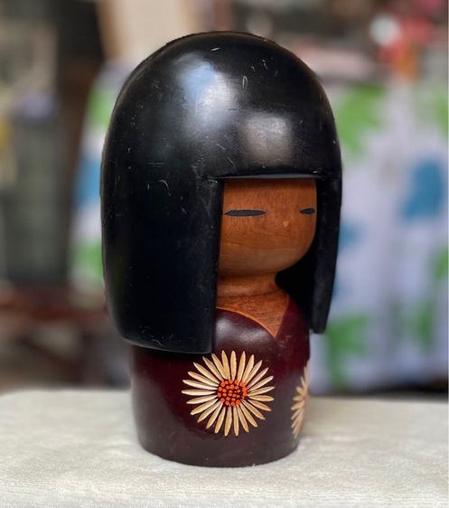 มือสอง Vintage Kokeshi Doll ตุ๊กตาไม้โคเคชิ ตุ๊กตาโคเคชิ (Kokeshi Doll) ตุ๊กตาญี่ปุ่นโบราณ รูปที่ 3