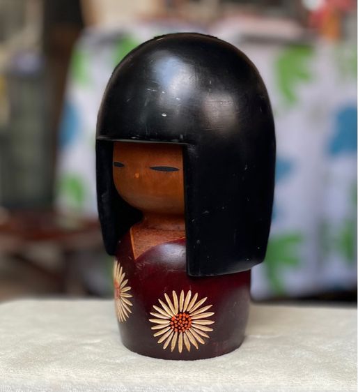 มือสอง Vintage Kokeshi Doll ตุ๊กตาไม้โคเคชิ ตุ๊กตาโคเคชิ (Kokeshi Doll) ตุ๊กตาญี่ปุ่นโบราณ รูปที่ 4