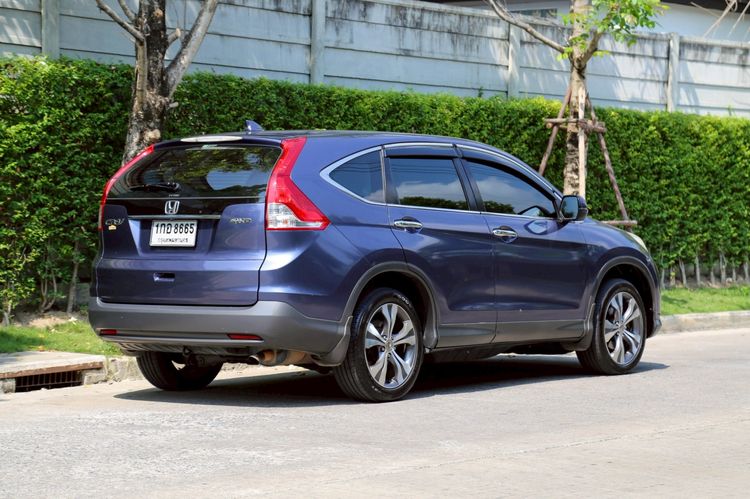 Honda CR-V 2013 2.4 EL 4WD Utility-car เบนซิน ไม่ติดแก๊ส เกียร์อัตโนมัติ น้ำเงิน รูปที่ 4