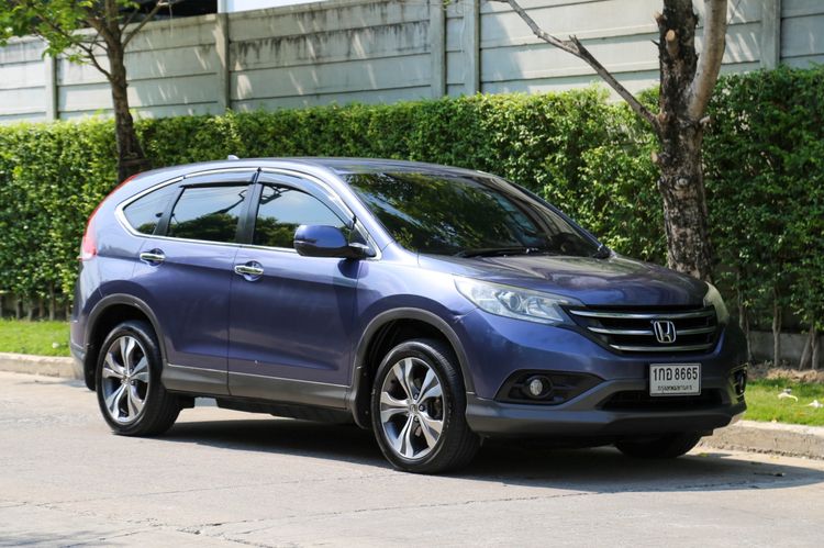 Honda CR-V 2013 2.4 EL 4WD Utility-car เบนซิน ไม่ติดแก๊ส เกียร์อัตโนมัติ น้ำเงิน รูปที่ 2
